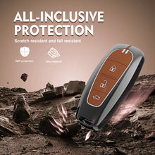 Load image into Gallery viewer, Zinc Alloy Metal Soft Silicon Key Case fo Maruti Suzuki Baleno | Vitara Brezza | Ignis | S-Cross | Ciaz 3 Button Smart Key (Copy)