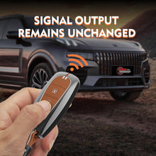 Load image into Gallery viewer, Zinc Alloy Metal Soft Silicon Key Case fo Maruti Suzuki Baleno | Vitara Brezza | Ignis | S-Cross | Ciaz 3 Button Smart Key (Copy)