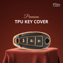 Load image into Gallery viewer, TPU Car Key Cover Fit for Maruti Suzuki Baleno | Vitara Brezza | S-Cross | Ciaz Smart Key
