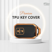 Load image into Gallery viewer, TPU Car Key Cover Fit for Maruti Suzuki Grand Vitara | Fronx | New Brezza | XL 6 | Baleno | New Ertiga | New Swift | New Dezire Smart Key