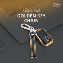 Load image into Gallery viewer, TPU Car Key Cover Fit for Toyota Rumion | Urban Cruiser | Hyryder | Glanza 2 Button Smart Key (T-04)