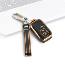 Load image into Gallery viewer, TPU Car Key Cover Fit for Maruti Suzuki Grand Vitara | Brezza | New Swift | New Dezire | New Ertiga | Baleno | Ignis Smart Key (Copy)