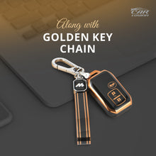 Load image into Gallery viewer, TPU Car Key Cover Fit for Maruti Suzuki Grand Vitara | Brezza | New Swift | New Dezire | New Ertiga | Baleno | Ignis Smart Key (Copy)