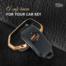 Load image into Gallery viewer, TPU Car Key Cover Fit for Maruti Suzuki Grand Vitara | Brezza | New Swift | New Dezire | New Ertiga | Baleno | Ignis Smart Key