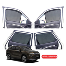 Load image into Gallery viewer, Toyota Hyryder Half Window Curtain/Car Sunshades - 6 Pieces