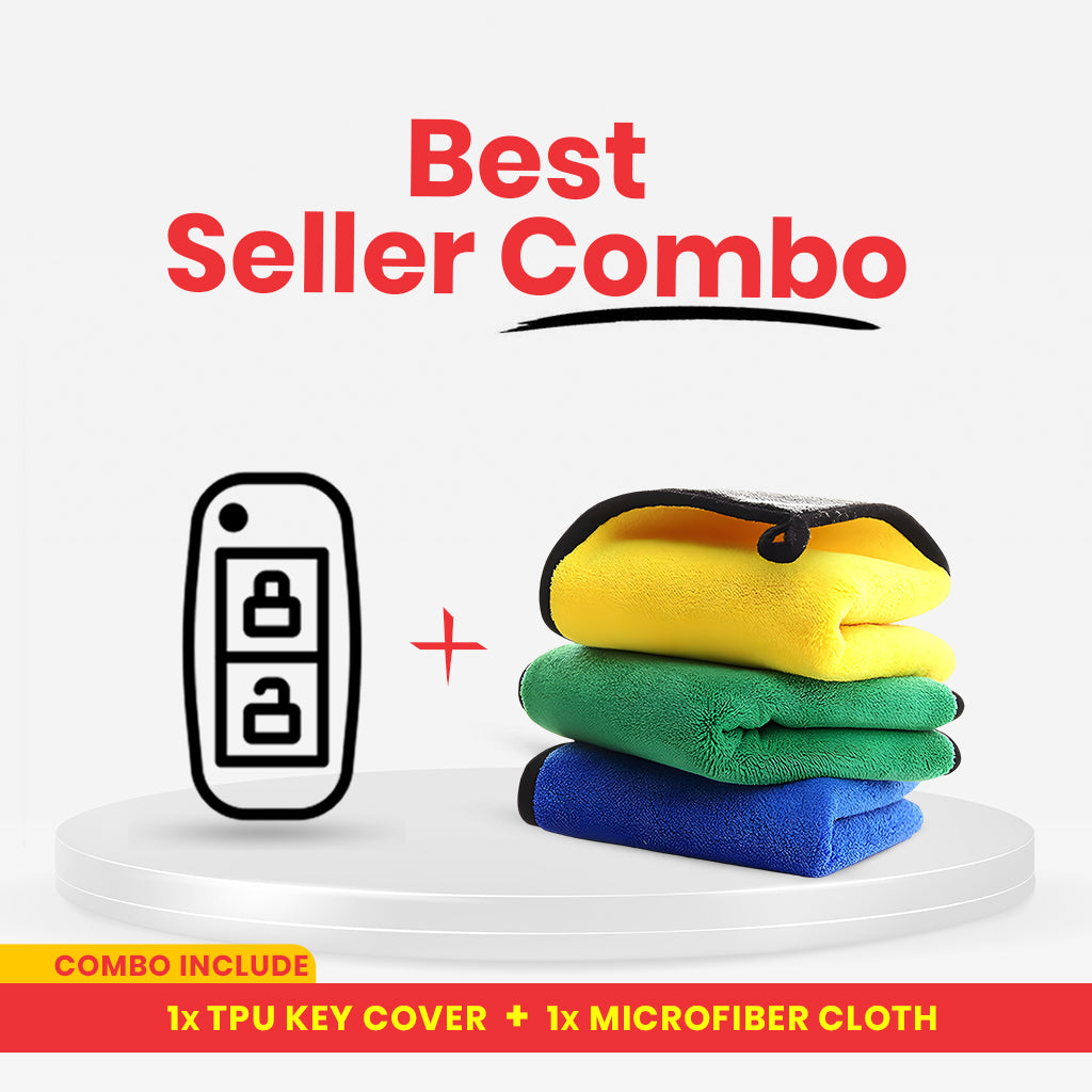 TPU Car Key Cover Fit for MG Comet EV Electric 3 Button Flip Key (Base ...