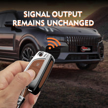 Load image into Gallery viewer, Zinc Alloy Metal Soft Silicon Key Case for Toyota Innova Crysta | Corolla Altis Flip Key