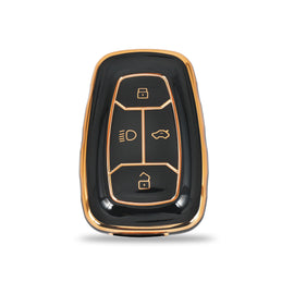 TPU Car Key Cover Fit for Tata Altroz | Punch | Harrier | New Safari | Bolt | Tiago | Tigor | Gravitas | Nexon Smart Key