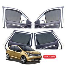 Load image into Gallery viewer, Tata Altroz Half Window Curtain/Car Sunshades - 4 Pieces