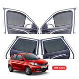 Tata Tiago Half Window Curtain/Car Sunshades - 4 Pieces