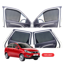 Load image into Gallery viewer, Tata Zest Half Window Curtain/Car Sunshades - 4 Pieces
