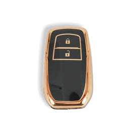 TPU Car Key Cover Fit for Toyota Innova Hycross | Fortuner | Innova Crysta Smart Key