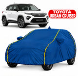 TOYOTA Urban Cruiser Car Body Cover | All Weather Resistant | Triple Stitched with Soft Cotton Lin| Side Mirror Pocket