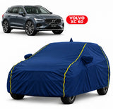 Volvo XC 60 Car Body Cover | All Weather Resistant | Triple Stitched with Soft Cotton Lining | Side Mirror Pocket (AERO Silver)