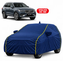 Load image into Gallery viewer, Volvo XC 90 Car Body Cover | All Weather Resistant | Triple Stitched with Soft Cotton Lining | Side Mirror Pocket (JUNGLE VALVET)