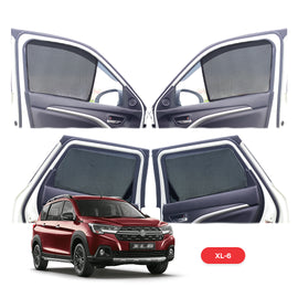 Maruti Suzuki XL 6 Half Window Curtain/Car Sunshades - 6 Pieces