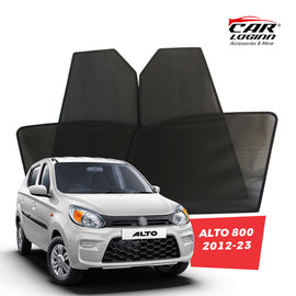 Maruti Suzuki Alto Magnetic Window Curtain/Car Sunshades - 4 Pieces