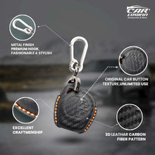 Load image into Gallery viewer, Carloginn PU-3D Leather Key Case for Maruti Suzuki 2 Button Key