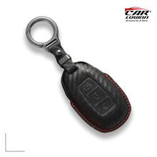 Load image into Gallery viewer, Carloginn PU-3D Leather Key Casefor Hyundai 3 Button Smart Key (PUSH START)