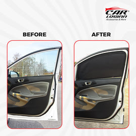 Tata Punch Magnetic Window Curtain/Car Sunshades - 4 Pieces