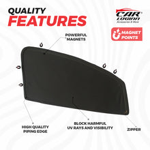 Load image into Gallery viewer, Maruti Suzuki Swift Magnetic Window Curtain/Car Sunshades - 4 Pieces