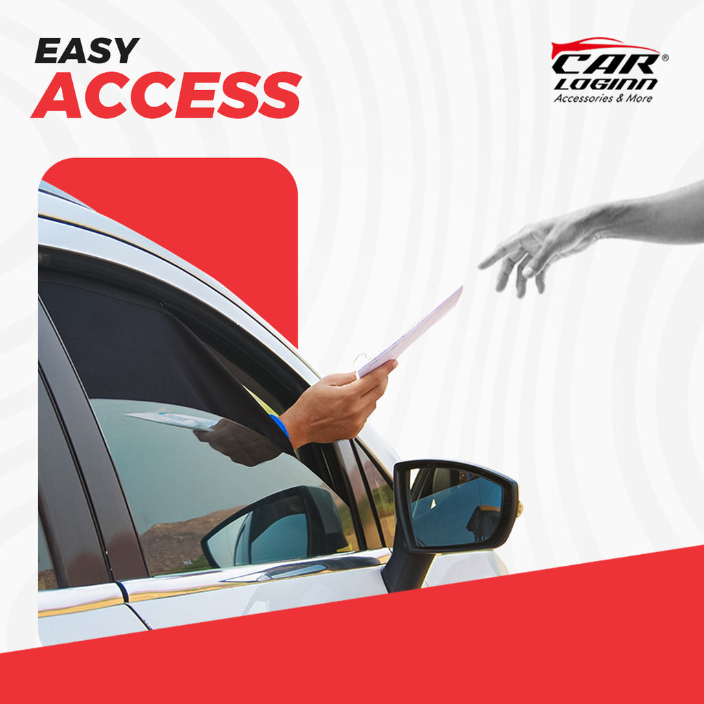 Maruti Suzuki Swift Magnetic Window Curtain/Car Sunshades - 4 Pieces