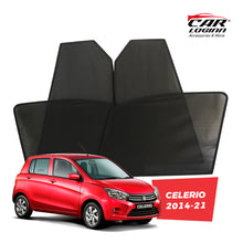 Load image into Gallery viewer, Maruti Suzuki Celerio Magnetic Window Curtain/Car Sunshades - 4 Pieces