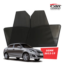Load image into Gallery viewer, Maruti Suzuki Swift Dzire Magnetic Window Curtain/Car Sunshades - 4 Pieces