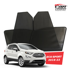 Ford Ecosport Magnetic Window Curtain/Car Sunshades - 4 Pieces