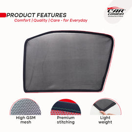 Hyundai Accent Half Window Curtain/Car Sunshades - 4 Pieces