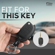 Load image into Gallery viewer, Carloginn PU-3D Leather Key Case for Hyundai 3 Button Flip Key