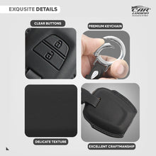 Load image into Gallery viewer, Carloginn PU-3D Leather Key Case for Hyundai Grand i10 | New Santro (2 Button Key)