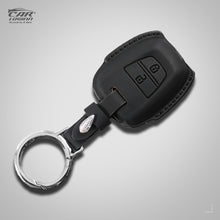 Load image into Gallery viewer, Carloginn PU-3D Leather Key Case for Hyundai Grand i10 | New Santro (2 Button Key)