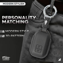 Load image into Gallery viewer, Carloginn PU-3D Leather Key Case for Maruti Suzuki 2 Button Smart Key