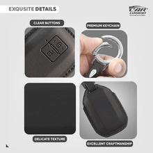 Load image into Gallery viewer, Carloginn PU-3D Leather Key Case for Maruti Suzuki 2 Button Smart Key