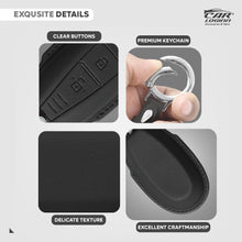 Load image into Gallery viewer, Carloginn PU-3D Leather Key Case for Maruti Suzuki 2 Button Smart Key