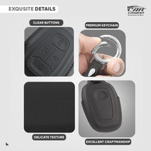 Load image into Gallery viewer, Carloginn PU-3D Leather Key Case for TATA 4 Button Smart Key