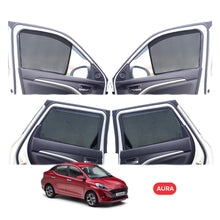 Load image into Gallery viewer, Hyundai Aura Half Window Curtain/Car Sunshades - 4 Pieces