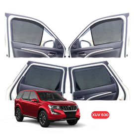 Mahindra XUV 500 Half Window Curtain/Car Sunshades - 6 Pieces