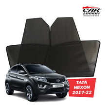 Load image into Gallery viewer, Tata Nexon Magnetic Window Curtain/Car Sunshades - 4 Pieces