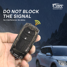 Load image into Gallery viewer, Premium Metal Black Transformer Series Soft Silicon Key Cover for Honda 2 Button Smart key