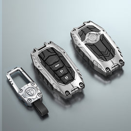 Premium Metal Black Transformer Series Soft Silicon Key Cover for TOYOTA 3 Button Smart Key