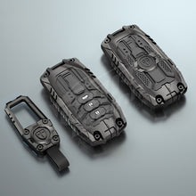 Load image into Gallery viewer, Premium Metal Black Transformer Series Soft Silicon Key Cover for Honda 3 Button Smartkey
