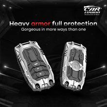 Load image into Gallery viewer, Premium Metal Black Transformer Series Soft Silicon Key Cover for Honda 3 Button Smartkey