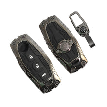 Load image into Gallery viewer, Premium Metal Black Transformer Series Soft Silicon Key Cover for Nissan X-Trail | Sunny | Terrano | Magnite Smart Key