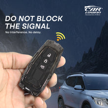 Load image into Gallery viewer, Premium Metal Black Transformer Series Soft Silicon Key Cover for FORD 3 Button Smart Key