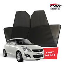 Load image into Gallery viewer, Maruti Suzuki Swift Magnetic Window Curtain/Car Sunshades - 4 Pieces
