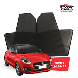 Maruti Suzuki Swift Magnetic Window Curtain/Car Sunshades - 4 Pieces