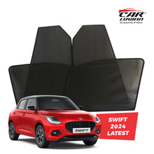Load image into Gallery viewer, Maruti Suzuki Swift Magnetic Window Curtain/Car Sunshades - 4 Pieces