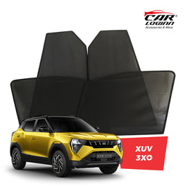 Mahindra 3XO Magnetic Window Curtain/Car Sunshades - 4 Pieces